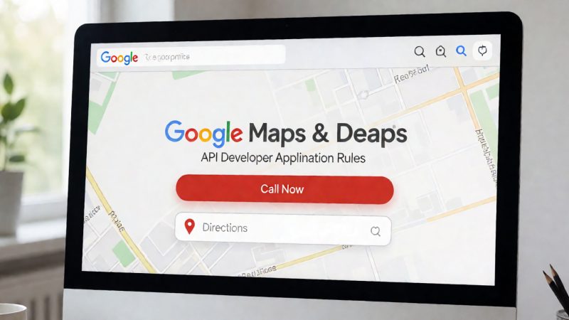 谷歌在线地图 谷歌地图 API 与开发者应用:调用规则与商业场